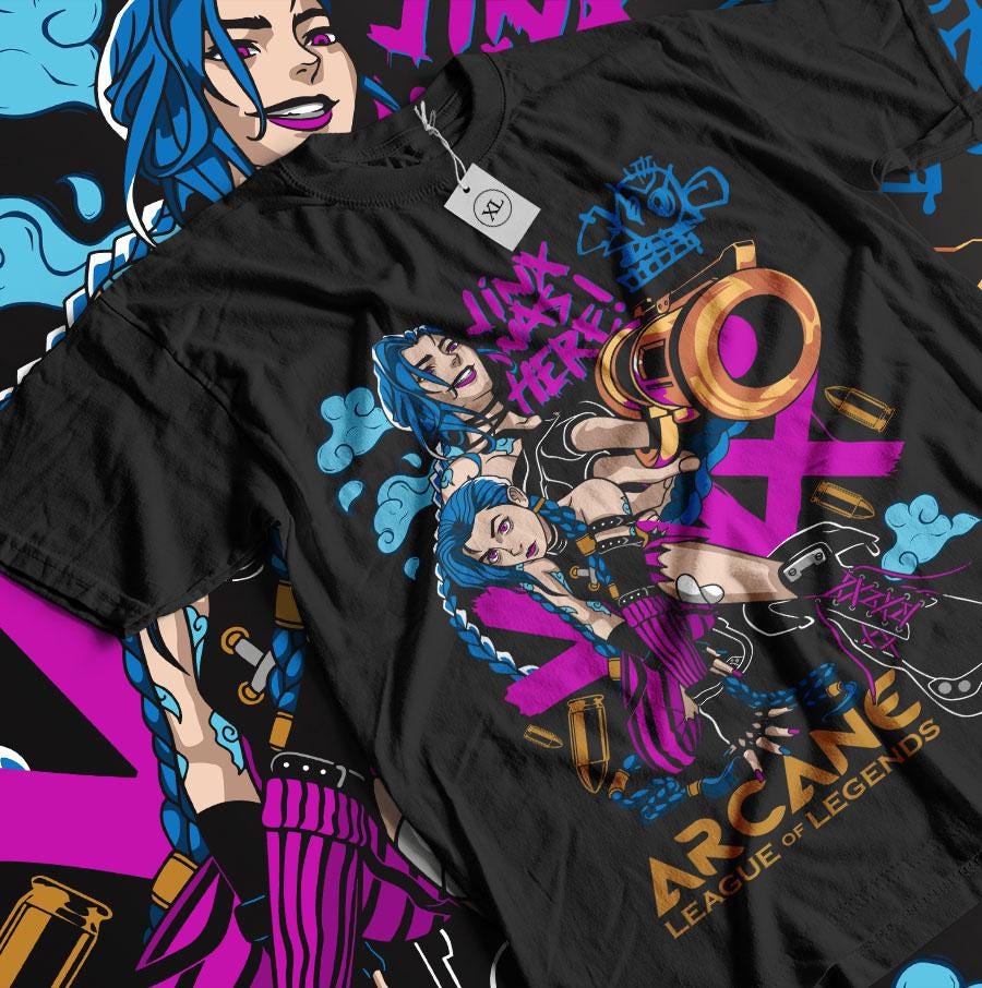 Arcane jinx shirt - Etsy 日本