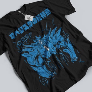 Obelisk T-Shirt Sky Dragon Blue Eyes Ultimate Dragon Yu Gi Oh Anime Gift shirt Anime Duel King T Shirt Black Unisex, Black Shirt All Size