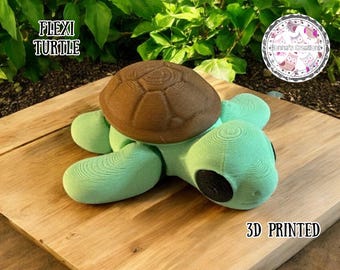 Turtle Fidget Keychain