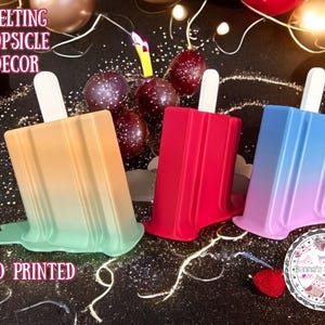 Melting Popsicle – 3D Printed Drippy Delight