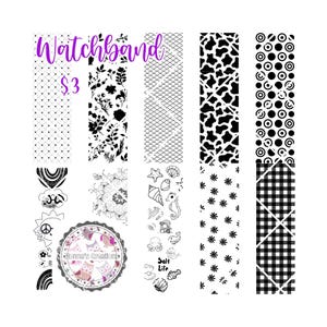 Uhrenarmband Bundle 2 - SVG / PNG