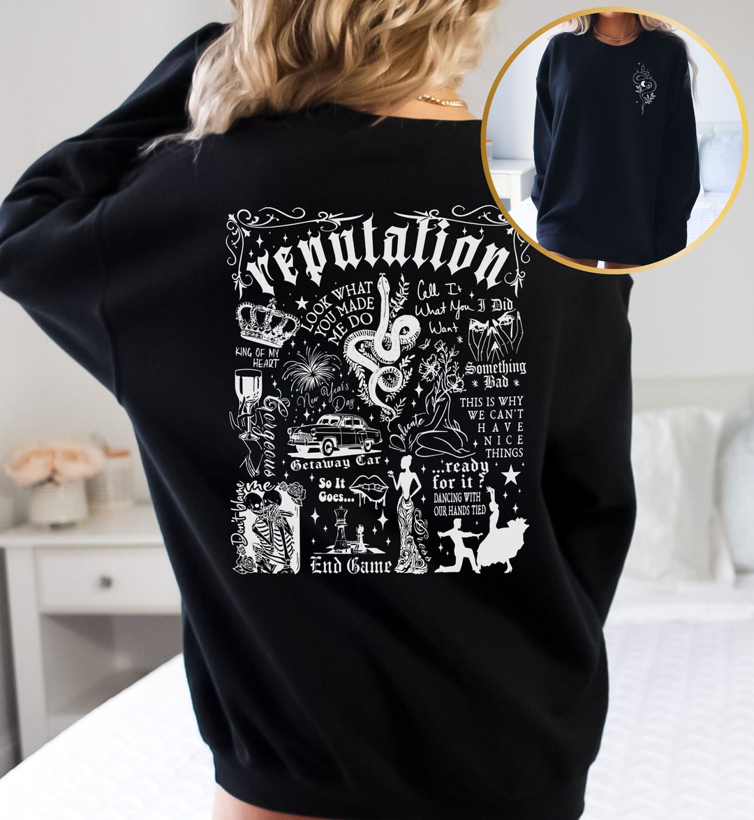 Reputation Album Sweatshirt Reputation Shirt Taylor Swiftie - Etsy