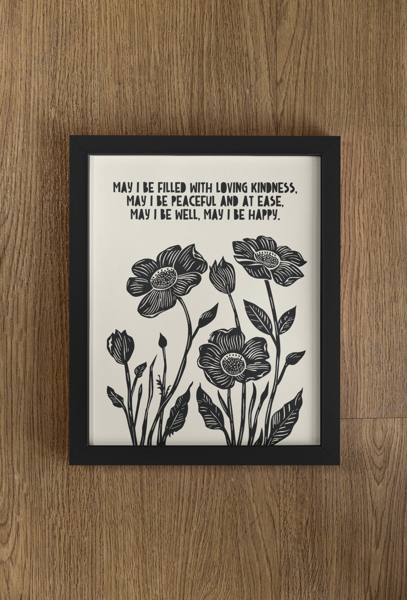 Fresh Look at May I Be Filled With Loving Kindness Daily Reminder Mindfulness