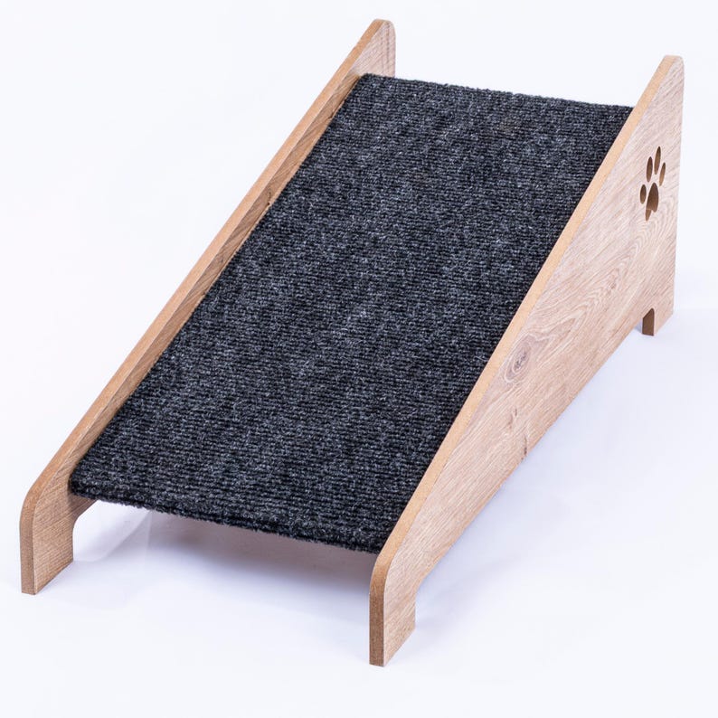Scratch Ramp Inclined Cat Scratching Ramp With Textured Carpet - Etsy