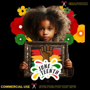Little miss Juneteenth black peekaboo girl png sublimation design download, afro girl png, Juneteenth png, afro baby png, sublimate download