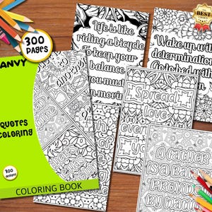 300 Kinder Zitate Malbuch, Affirmationen für Kinder, Spielzimmer Poster, Affirmationen Poster, Homeschool Decor, Printable