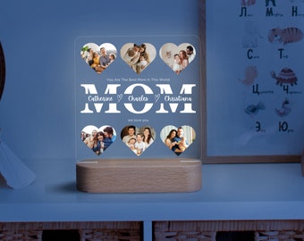 Personalized Gift for Mom Night Light  | Personalized gift for Mother's Day | Christmas Gift for Mom | Mothers day gift | Mom Birthday Gifts