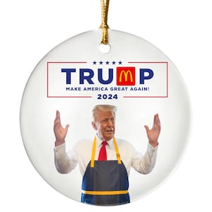 Trump Ornament 2024 Donald Trump Christmas 2024