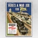thumbnail image 2 of 1940s Insignia Of Enlisted Ranks WWII Marine Corps Poster – Vintage Reproduction, 20x28, Matte Paper, Made In USA 2 of 5