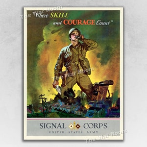 Us Army Signal - Etsy