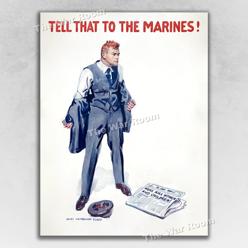 Ww1 Recruiting Poster - Etsy