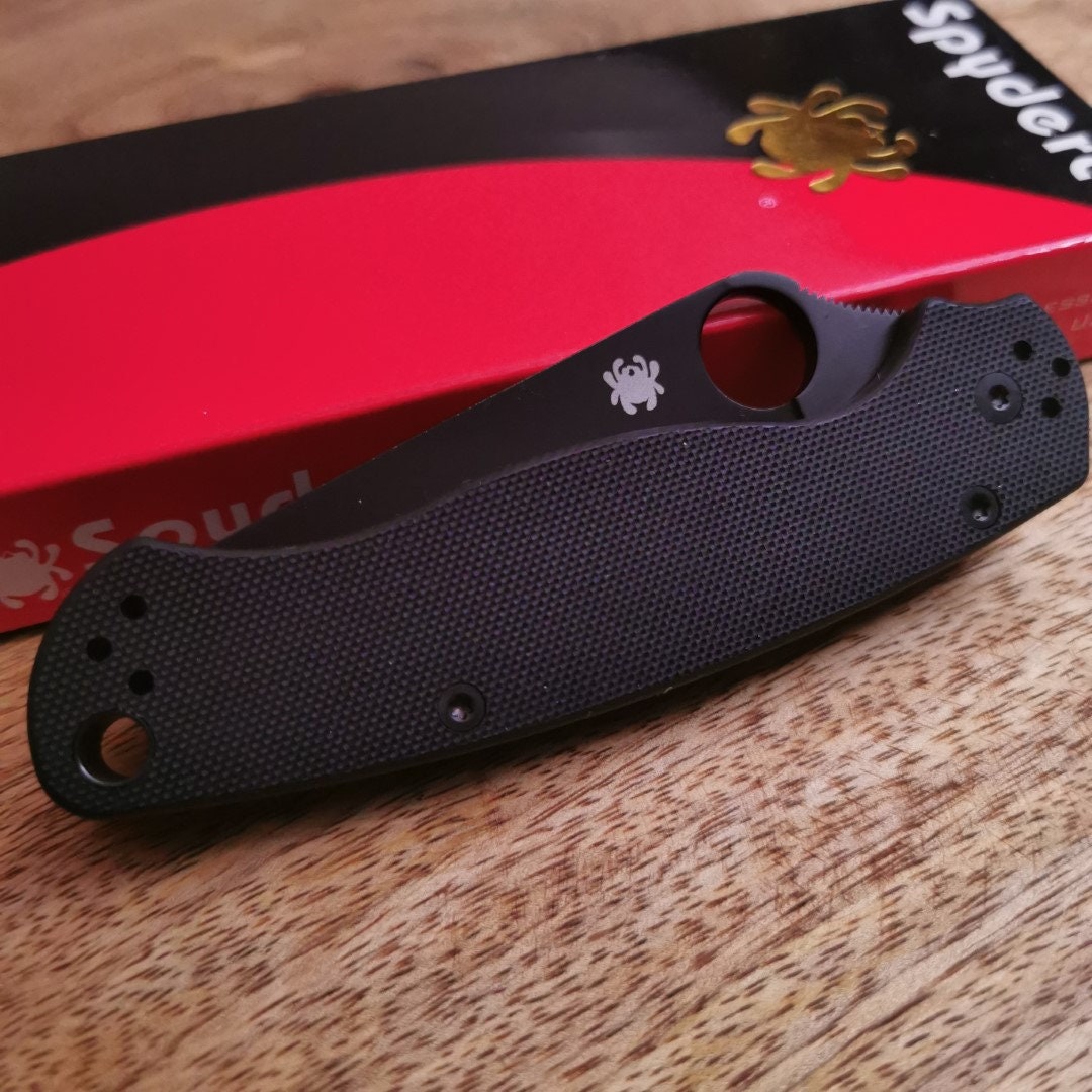Knife SPYDERCO Pocket Knife CPM S30V Golden Colorado Tourist - Etsy