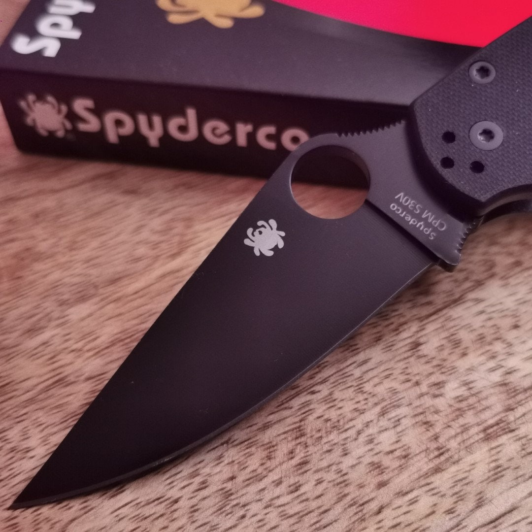 Knife SPYDERCO Pocket Knife CPM S30V Golden Colorado Tourist - Etsy