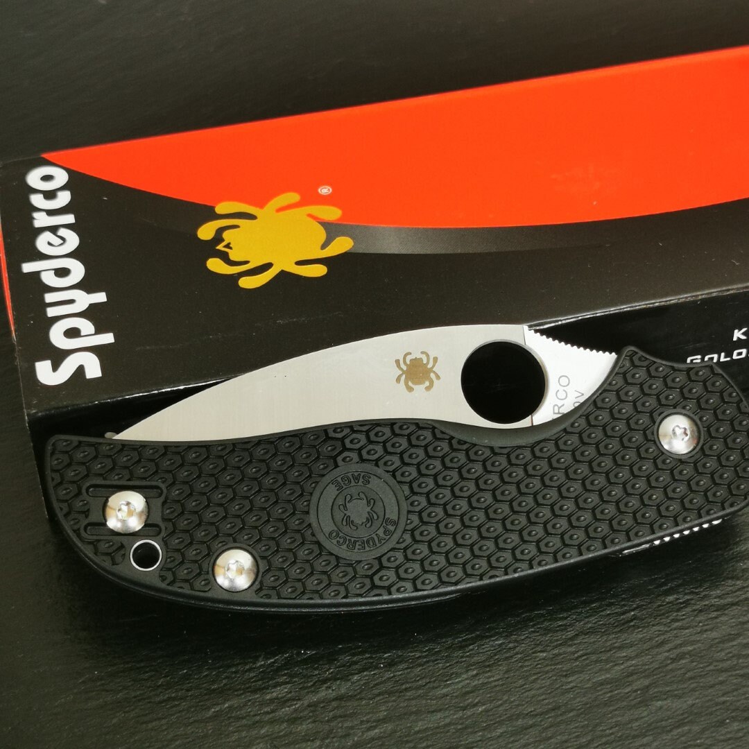Knife SPYDERCO Pocket Knife СРМ S30V Tourist Knife Knife - Etsy Canada