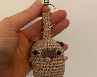Pug Keyring