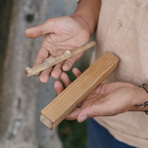 Jaw Harp KARINDING, Indonesian Jew&#39;s Harp, Hand Made Bamboo Jaw Harp, Mouth Harp