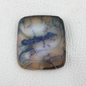 Dyed  Dendrite Opal Gemstone Black White Design Dendrite Opal Cabochon,  Dendrite Opal Stone, semi precious stone , Handmade cabochons,
