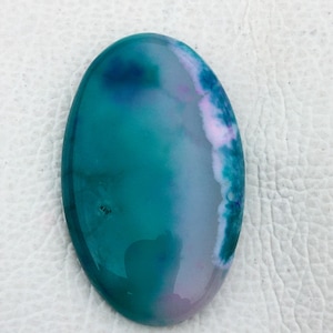 Dyed Green Dendrite Opal Gemstone Black White Design Dendrite Opal Cabochon,  Dendrite Opal Stone, semi precious stone , Handmade cabochons,