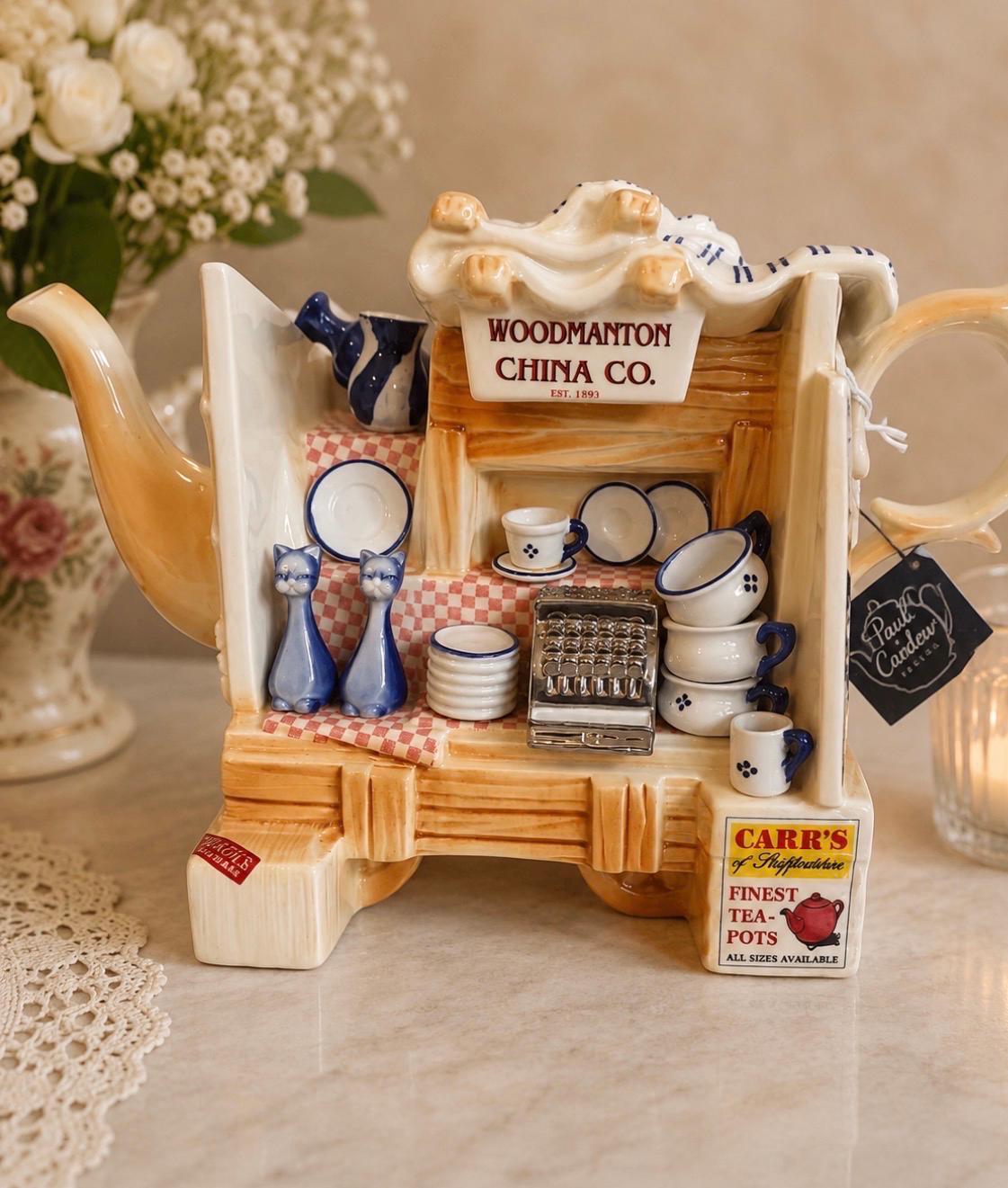 Cardew Blue Teapot - Etsy Canada