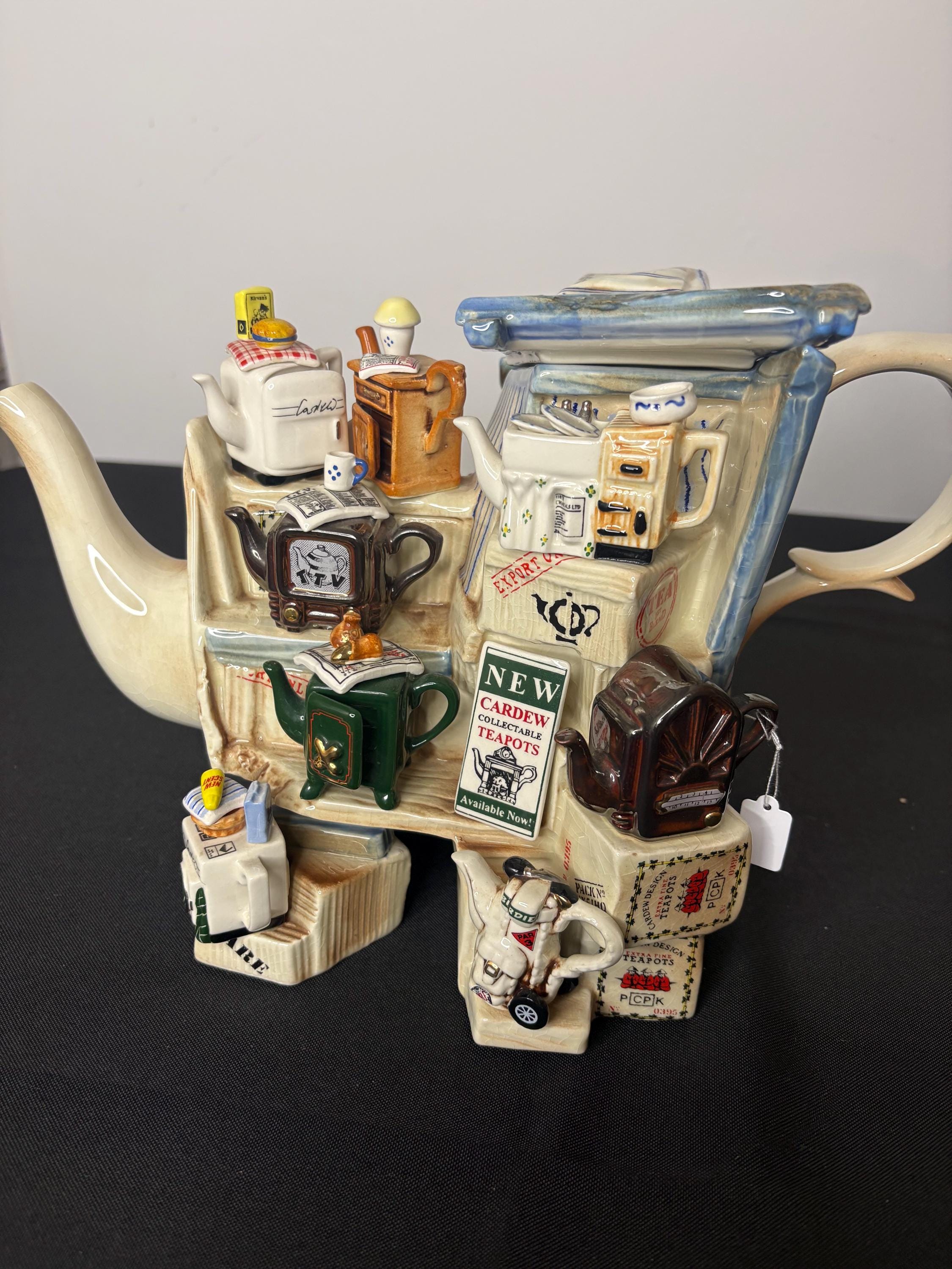 Paul Cardew Teapot Signed - Etsy
