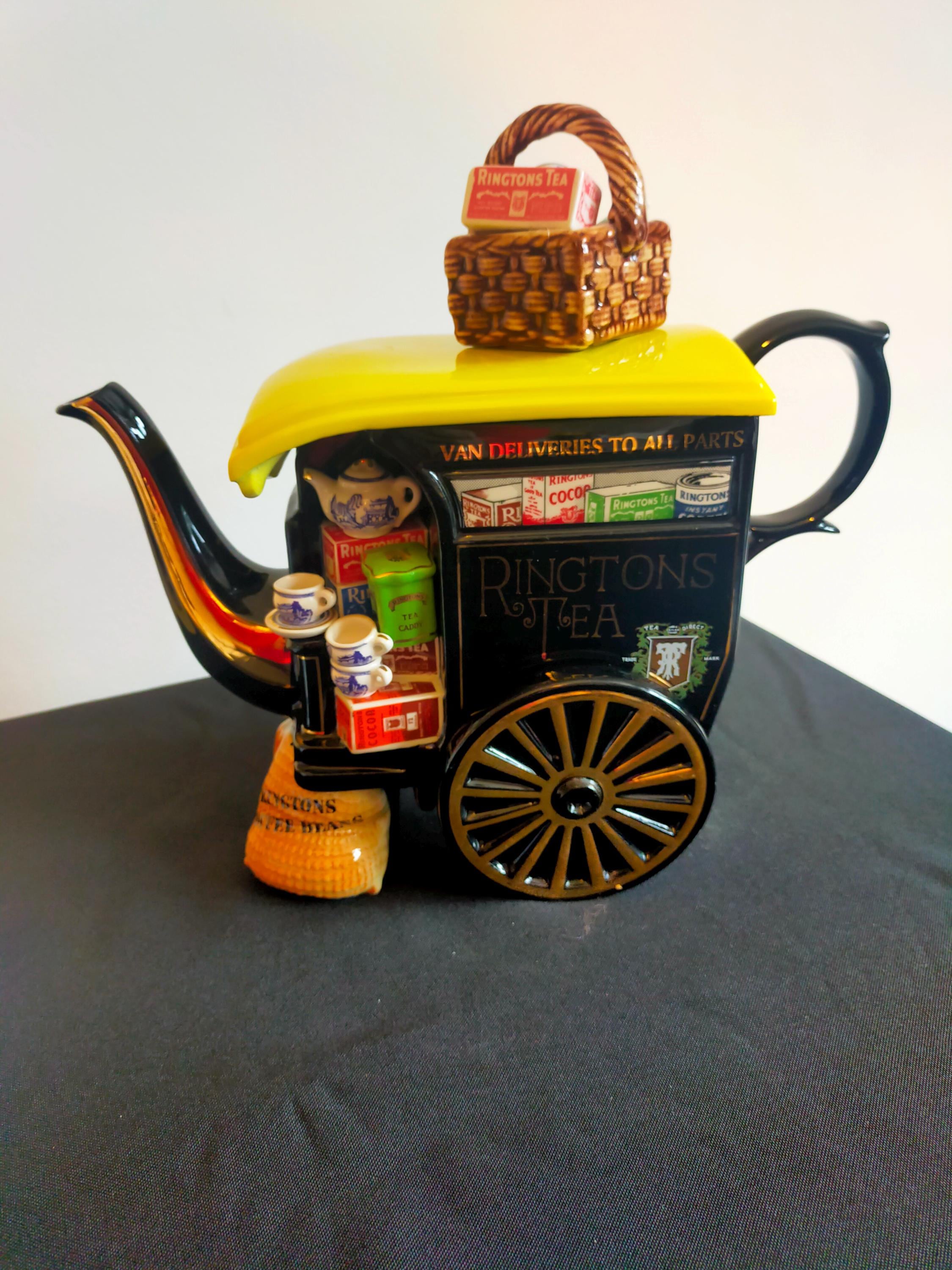 Ringtons Paul Cardew Teapot - Etsy