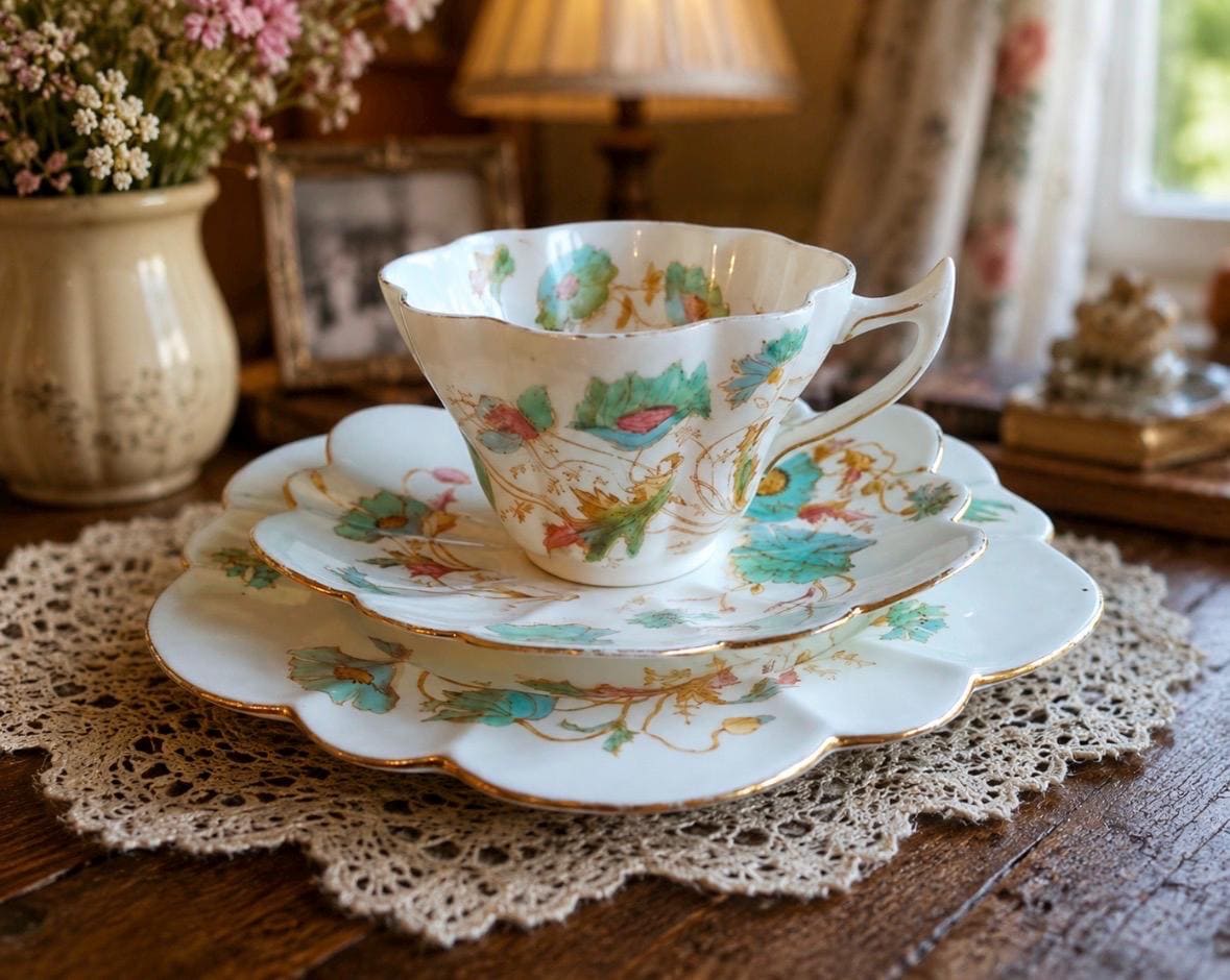 Antique Wileman Foley China - Etsy