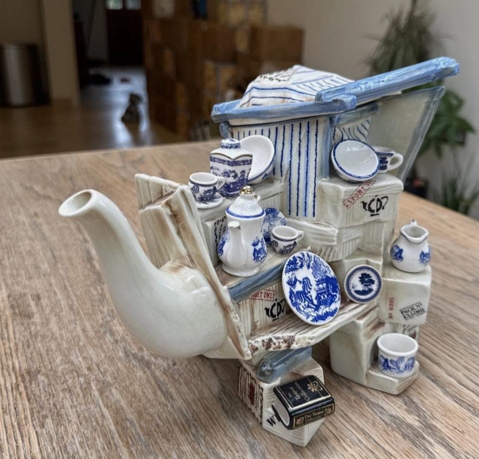 未使用　Paul Cardew Design　ポール・カーデュー　ティーポット UKストアルームCO123 Paul Cardew Design ポール・カーデューデザイン