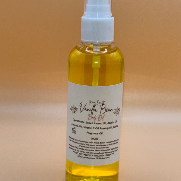 Vanilla Bean Body Oil 100ml