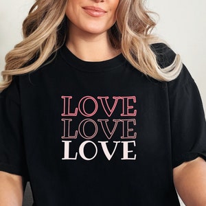 Love unisex garment-dyed heavyweight t-shirt