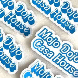 Mojo Dojo Casa House Sticker w/ BONUS FREE Mystery Sticker