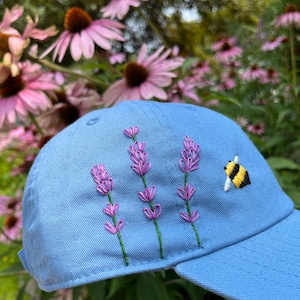 Hand embroidered hat