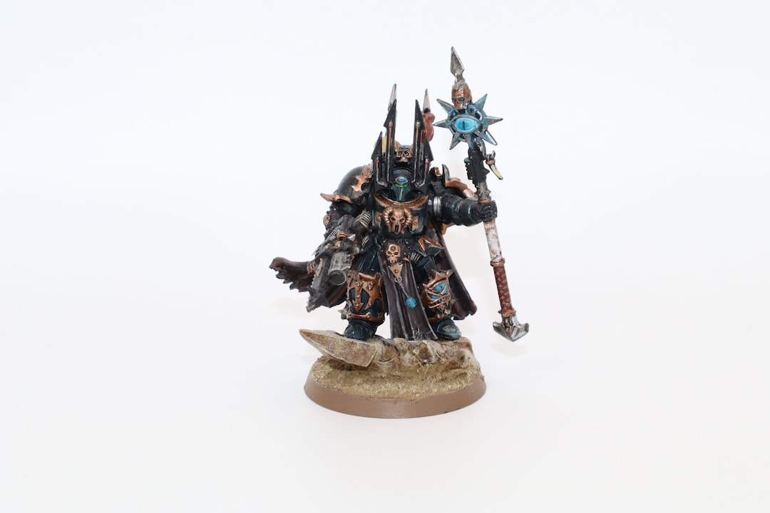 Sorcerer Lord in Terminator Armour Warhammer 40k Chaos Space Marine