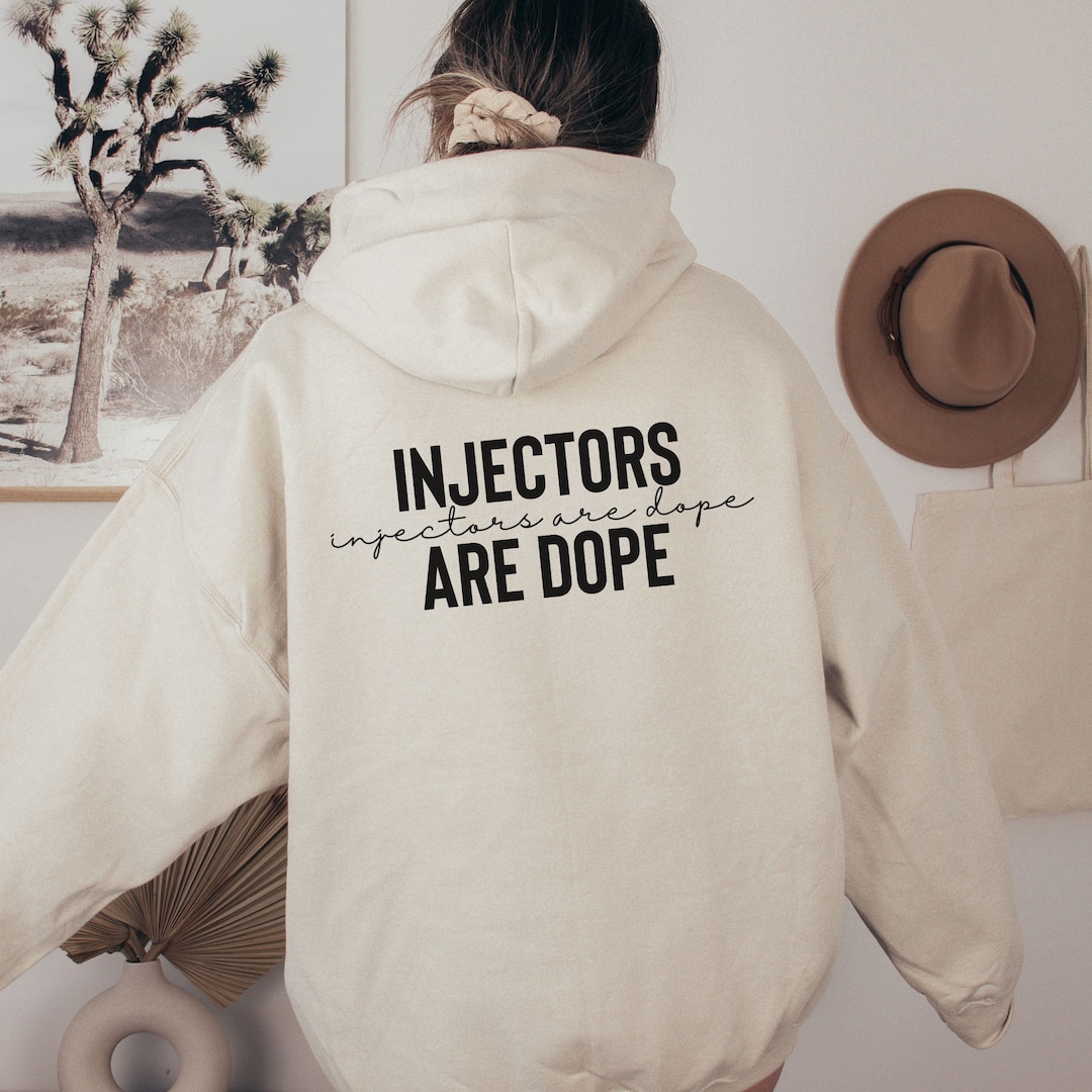Aesthetic Injector Hoodie Nurse Injector Sweatshirt for Aesthetic Nurse ...