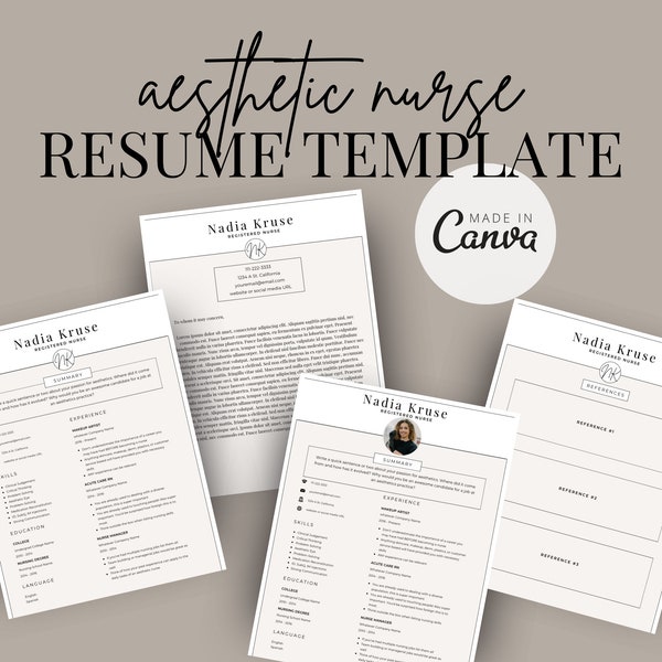 Aesthetic Injector Resume Template - Il 600x600.5135419031 Lsoy