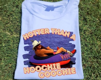 Hotter Than A Hoochie Coochie 90's Country Summer Sublimation DTG PNG Digtial Design