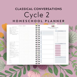 Cycle 2 Homeschool Planner - Classical Conversations - 2025-2026