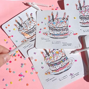 Carte d'anniversaire Nicolas