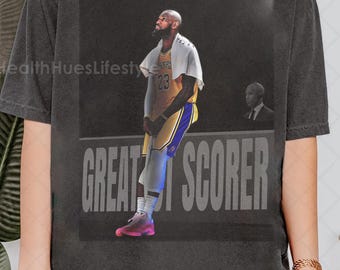 Retro LeBron James Comfort Colors Shirt