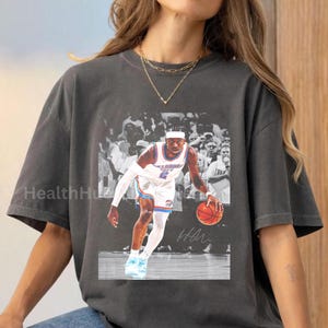 Vintage Shai Gilgeous-Alexander MVP Comfort Colors Basketball Shirt, Sport Tee
