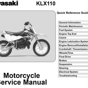 2009 klx110 deals