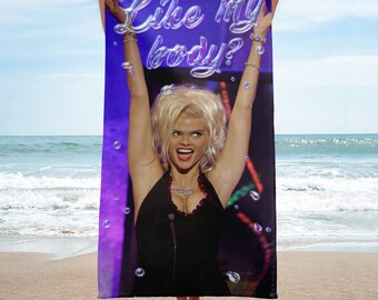 Anna Nicole Smith Beach Towel Etsy Australia