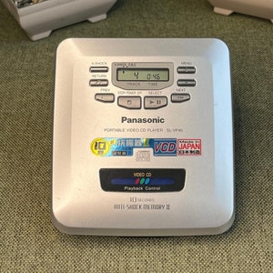 Panasonic Shock Wave Sl-sw960v Portable MP3 FM, AM Radio CD