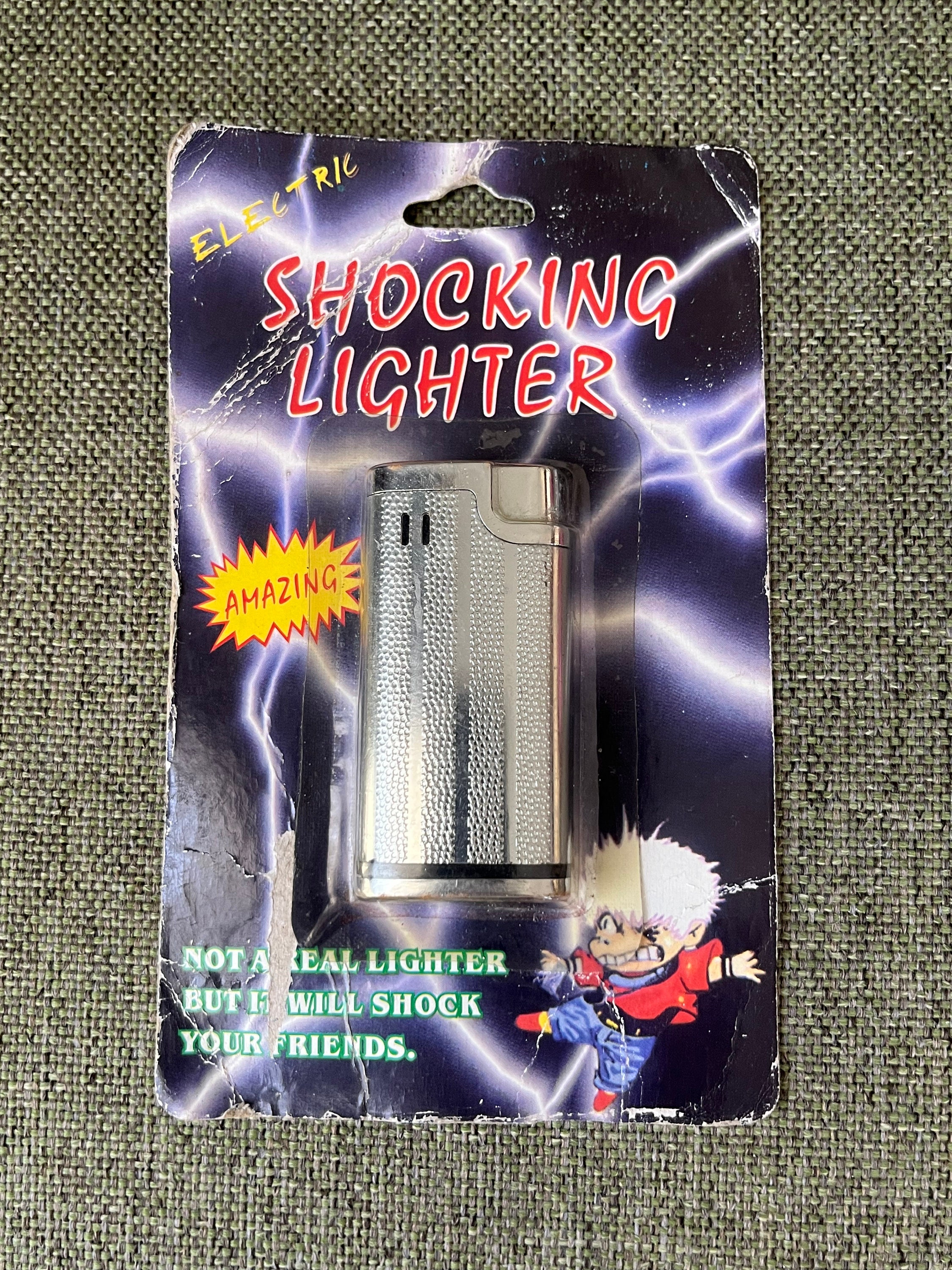 Vintage Shock Prank Lighter Gag Joke Trick Etsy