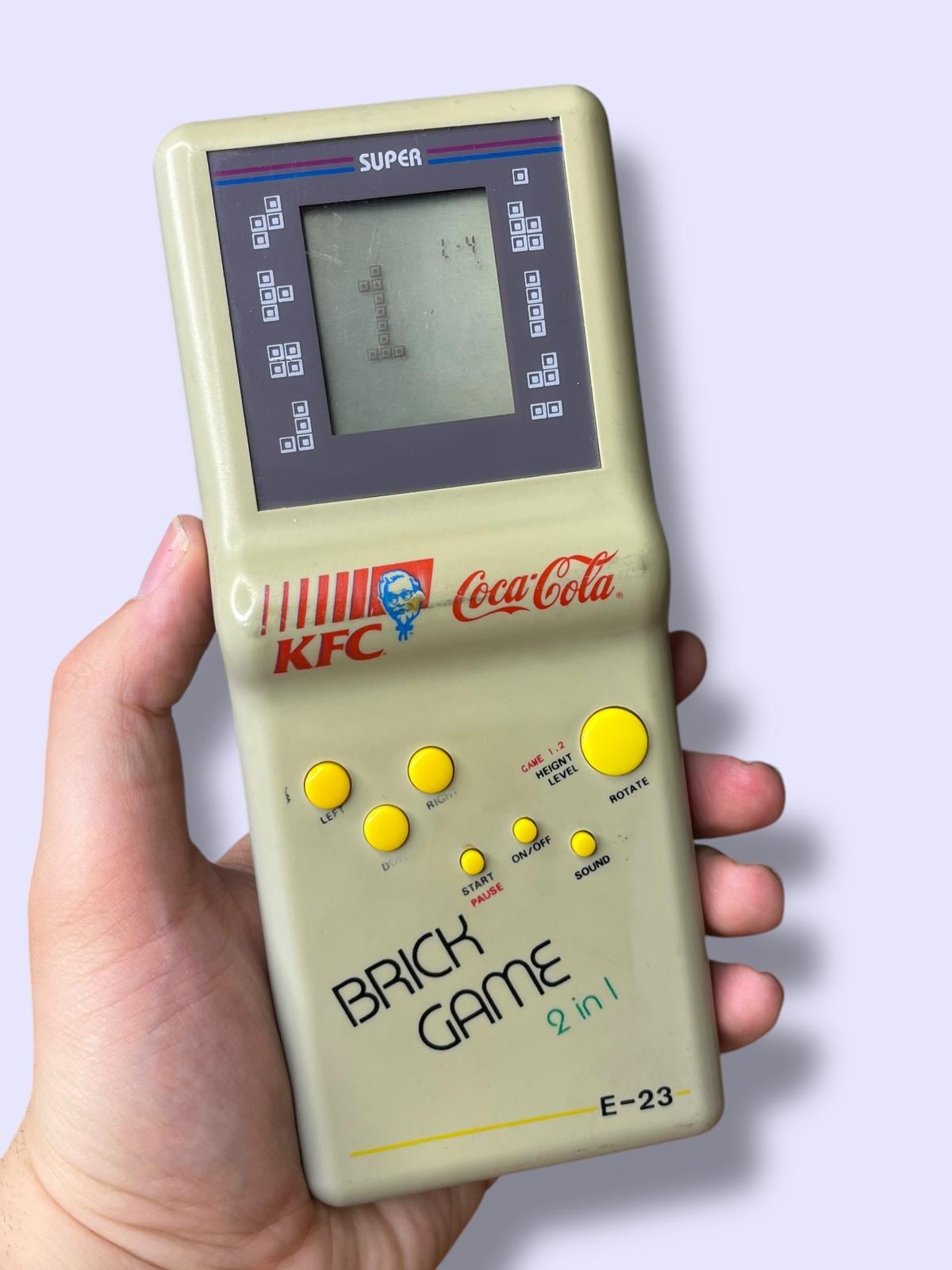 激レア　レトロゲーム　雑貨 Vintage Rare Talking Brick Game Super Handheld Electronic