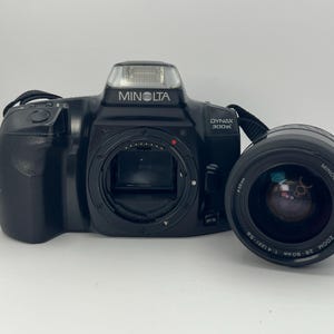 Minolta AF Zoom Lens (28–80mm): Vintage A-Mount, Good Optics - For Parts or Repair