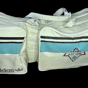 RARE Vintage Adidas ATP Line Tennis Bag, Retro Collectors, 1980's Made in West Germany , Vintage Bag , Vintage Fashion. image 2