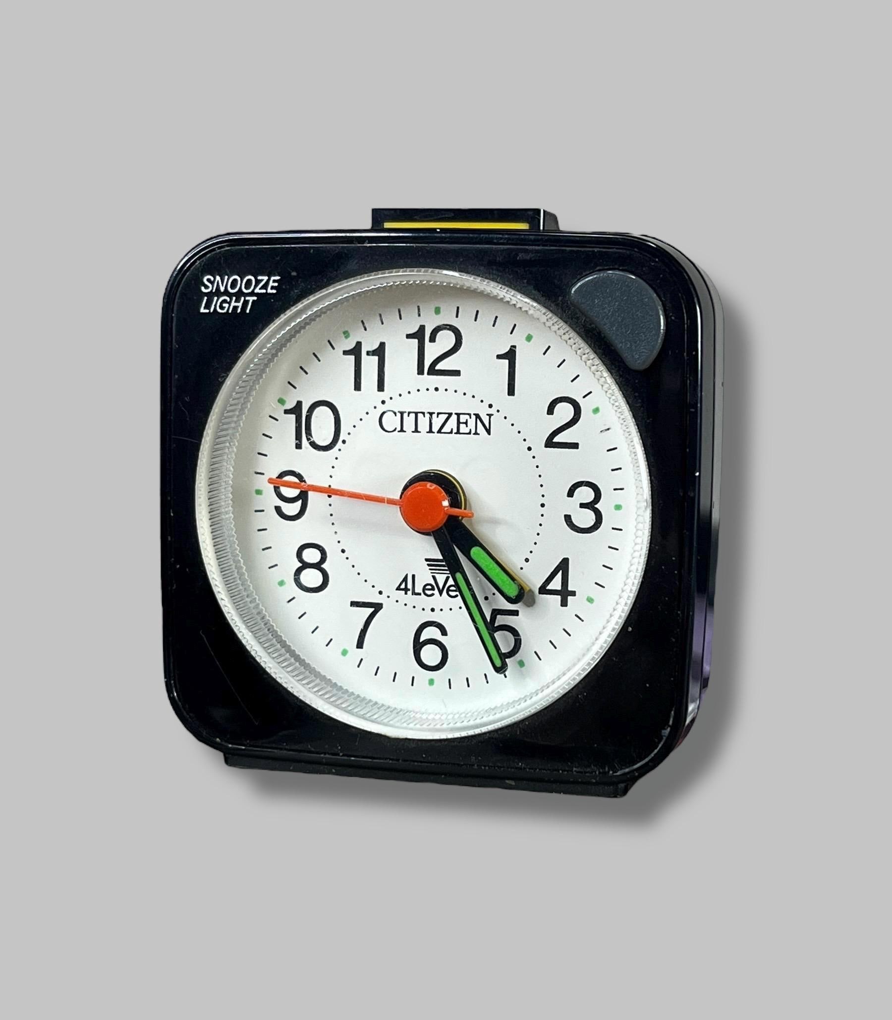 m*i様 レトロ美品！CITIZEN Travelling Alarm Cloc VINTAGE CITIZEN Flip Alarm Clock in JAPAN | eBay