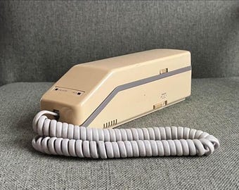 Vintage AT&T Corded Phone: 1980s Pop Art Wall Phone