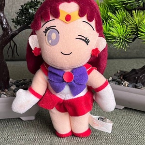 1993 Sailor Mars Plush: Vintage Sailor Moon Anime Collectible