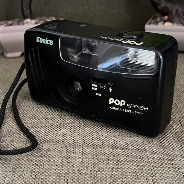 Konica Pop EFP-8 Point & Shoot Film Camera